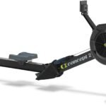Concept2 RowErg mit Standardbeinen, Rudergerät Modell D,Luftwiderstand, Schwarz