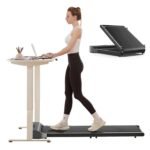 WalkingPad by KingSmith Z1, P1, A1 Pro, Z3 Hybrid+ Walking-Pad Laufband für Zuhause Büro klappbar (je nach Modell: bis zu 136kg Tragkraft, 10km/h; alle Modelle: LED-Display, App, Keine Montage nötig)