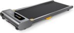 UREVO Smart Walking Pad, Kompaktes Leises Laufband Schreibtisch, mit Sechs-Punkt-Stoßdämpfung, Workout-App mit Track Insights und MIIT-Modus, für Zuhause/Büro