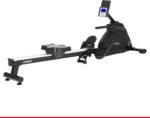 Hammer Rudergerät Cobra XTR Plus II für zu Hause – Rudermaschine mit innovativem Trainingscomputer, Smartphone-/Tablethalterung, bis 130 kg Nutzergewicht, 232 x 55 x 75 cm, Schwarz, 4532
