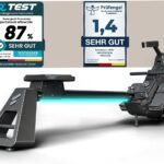 Sportstech sRow 10inch/Lite, Premium Rudergerät für zuhause, Rudermaschine, Rudergerät Wasser mit Touch-Display & Smart Knob, App-Workouts, Fitnessgeräte für Zuhause