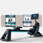 Sportstech sRow 10inch/Lite, Premium Rudergerät für zuhause, Rudermaschine, Rudergerät Wasser mit Touch-Display & Smart Knob, App-Workouts, Fitnessgeräte für Zuhause
