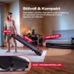 Sportstech Laufband Walking Pad für Zuhause und Schreibtisch, mit manueller Steigung, Walking Pad & Treadmill, App, Fernbedienung, kompakt, leise, LED, Home Office, sWalk Lite/sWalk Lite Plus