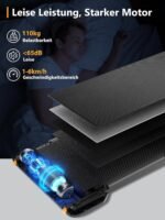 WalkingPad by KingSmith Z1, P1, A1 Pro, Z3 Hybrid+ Walking-Pad Laufband für Zuhause Büro klappbar (je nach Modell: bis zu 136kg Tragkraft, 10km/h; alle Modelle: LED-Display, App, Keine Montage nötig)