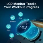 PASYOU Rudergerät für Zuhause aus Eiche, Wasserrudergerät klappbar mit Bluetooth Display &30 Tage kostenlose Kinomap-Mitgliedschaft,Rudermaschine mit Verstellbarer Tablethalterung 150kg belastbar PW60