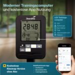 Skandika Rudergerät Wasser aus Holz Lykke | Wasser Rudergerät für Zuhause, 45% mehr Widerstand mit 90° Tank, aus massiver europäischer Buche, Kinomap App kompatibel, Wasserrudergerät platzsparend