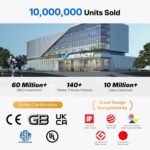 MERACH Rudergerät für Zuhause, Eigenerzeugung, Verbesserter Magnetischer Spitzenwiderstand von 60 kg, Automatische Widerstandsanpassung, Doppelte Holzschienen, LED-Anzeige, Professionelles (R21)