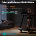 CURSOR Laufband für Zuhause mit Steigung 15%, 12KM/H Laufbänder, Treadmill for Home mit Handgriff,Max Belastung 136KG