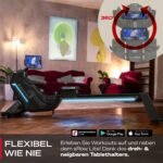 Sportstech sRow 10inch/Lite, Premium Rudergerät für zuhause, Rudermaschine, Rudergerät Wasser mit Touch-Display & Smart Knob, App-Workouts, Fitnessgeräte für Zuhause