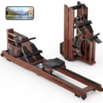 YOSUDA Rudergerät für Zuhause, Ultraleise Magnetische Rudermaschine (Cardio-Training), 16 Widerstandsstufen, APP & LCD, Platzsparend Verstaubar, Einfache Montage, Bis 160kg Belastbar