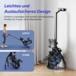 MERACH Wasserrudergerät für Zuhause, Rudergerät mit 15L Wasserwiderstand, Bluetooth & APP-Konnektivität, iPad-Halterung, Ergonomischer Sitz, Platzsparende Vertikale Aufbewahrung