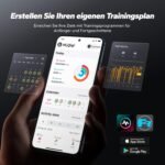 MERACH Wasser Rudergerät Holz Klappbar, Gummibaummaterial & Komfortabler Sitz, mit Exklusiver APP mit Interaktiven Kartenerfahrung, Immersives Rudererlebnis, Ideal für Heimfitness