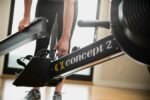 Concept2 RowErg mit Standardbeinen, Rudergerät Modell D,Luftwiderstand, Schwarz