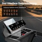 CURSOR Laufband für Zuhause mit Steigung 15%, 12KM/H Laufbänder, Treadmill for Home mit Handgriff,Max Belastung 136KG