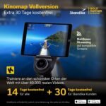 Skandika Rudergerät Rovek | Rudermaschine Holz, Rudergerät für Zuhause klappbar, Magnetwiderstand mit 32 Stufen, Kinomap App kompatibel, aufstellbar, bis 195 cm