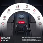 Sportstech sRow 10inch/Lite, Premium Rudergerät für zuhause, Rudermaschine, Rudergerät Wasser mit Touch-Display & Smart Knob, App-Workouts, Fitnessgeräte für Zuhause