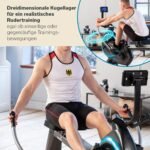 Skandika Rudergerät für Zuhause Nordlys | ECHTES RUDERGEFÜHL durch kugelgelagerte Schwenkarme, Klappbar, Magnetwiderstand, 16 Stufen, 21 Trainingsprogramme, Bluetooth, Kinomap-App, Rudermaschine