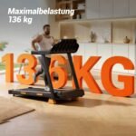 CURSOR Laufband für Zuhause mit Steigung 15%, 12KM/H Laufbänder, Treadmill for Home mit Handgriff,Max Belastung 136KG