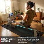 Sportstech sRow 10inch/Lite, Premium Rudergerät für zuhause, Rudermaschine, Rudergerät Wasser mit Touch-Display & Smart Knob, App-Workouts, Fitnessgeräte für Zuhause