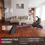 Sportstech sRow 10inch/Lite, Premium Rudergerät für zuhause, Rudermaschine, Rudergerät Wasser mit Touch-Display & Smart Knob, App-Workouts, Fitnessgeräte für Zuhause
