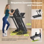 ZIPRO Leistungsstarkes Laufband Sigma für Zuhause mit 3,5 HP Motor bis 20 km/h + 20 Steigungsstufen · VibGuard Pro Dämpfungssystem für gelenkschonendes Training - Max. Nutzlast 140 kg - Klappbar