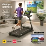 ZIPRO Leistungsstarkes Laufband Sigma für Zuhause mit 3,5 HP Motor bis 20 km/h + 20 Steigungsstufen · VibGuard Pro Dämpfungssystem für gelenkschonendes Training - Max. Nutzlast 140 kg - Klappbar