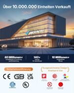 MERACH Walking Pad, Laufband Für Zuhause mit 10%/12% Automatischer Steigung, Max 159KG/180KG, Leiser Motor, Laufband Schreibtisch für den Heim- und Bürogebrauch, Geräuscharme Laufbänder, Fernbedienung