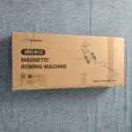 MERACH Rudergerät für Zuhause Klappbar, Magnet Leises Rudermaschine mit Exklusiver APP, Verbesserte und Verlängerte Führungsschienen Sorgen für Mehr Bewegungsfreiheit